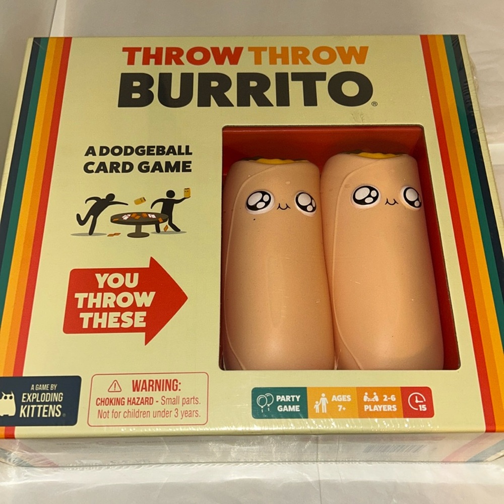 Throw throw Burrito NEW UNOPENED adodgeball card game A game by exploding kitten